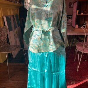 Elegant Teal Women's Skirt